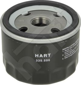 Hart 335 596 - Alyvos filtras autoreka.lt