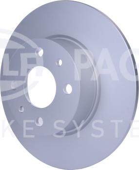 HELLA 8DD 355 101-101 - Stabdžių diskas autoreka.lt