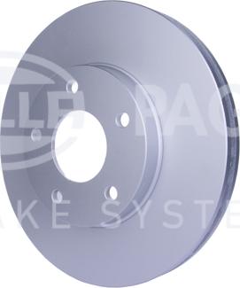 HELLA 8DD 355 108-011 - Stabdžių diskas autoreka.lt