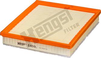 Hengst Filter E600L - Oro filtras autoreka.lt