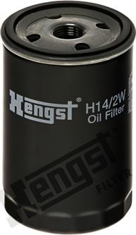 Hengst Filter H14/2W - Alyvos filtras autoreka.lt