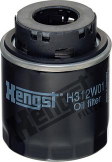 Hengst Filter H312W01 - Alyvos filtras autoreka.lt