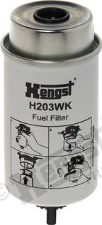 Hengst Filter H203WK - Kuro filtras autoreka.lt