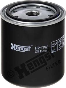 Hengst Filter H212W - Alyvos filtras autoreka.lt