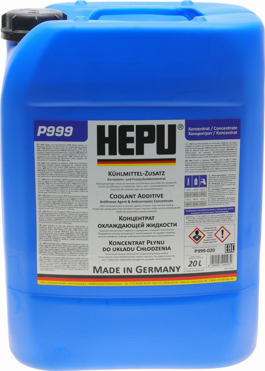 Hepu P999-020 - Antifrizas autoreka.lt