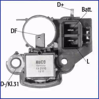 Hitachi 132910 - Reguliatorius, kintamosios srovės generatorius autoreka.lt