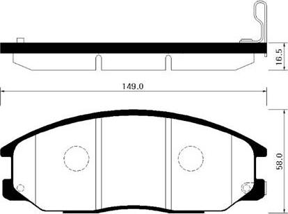 Magneti Marelli 363702161288 - Stabdžių trinkelių rinkinys, diskinis stabdys autoreka.lt