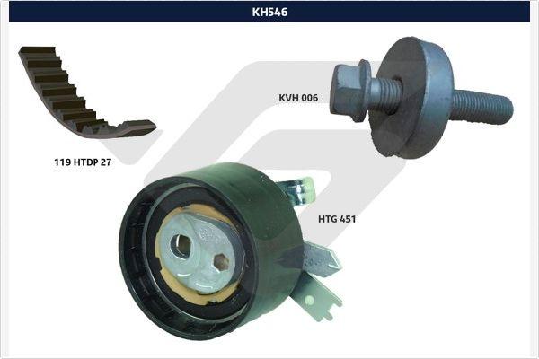 Hutchinson KH 546 - Paskirstymo diržo komplektas autoreka.lt