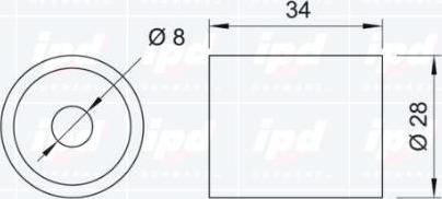 IPD 15-0046 - Kreipiantysis skriemulys, paskirstymo diržas autoreka.lt