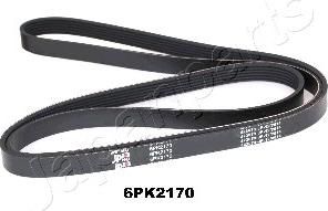 Japanparts DV-6PK2170 - V formos rumbuoti diržai autoreka.lt