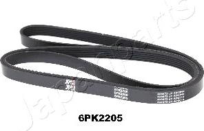 Japanparts DV-6PK2205 - V formos rumbuoti diržai autoreka.lt