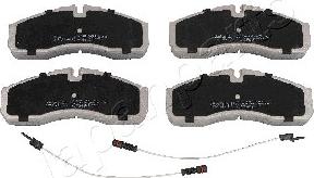 Japanparts PA-0541AF - Stabdžių trinkelių rinkinys, diskinis stabdys autoreka.lt