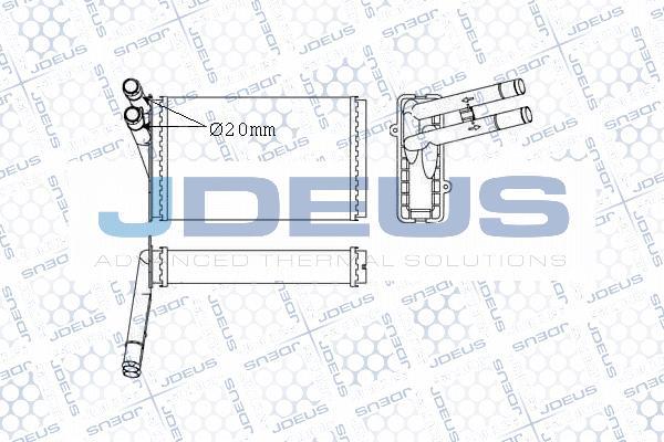 Jdeus M-2010160 - Šilumokaitis, salono šildymas autoreka.lt