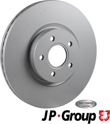 JP Group 4963101100 - Stabdžių diskas autoreka.lt