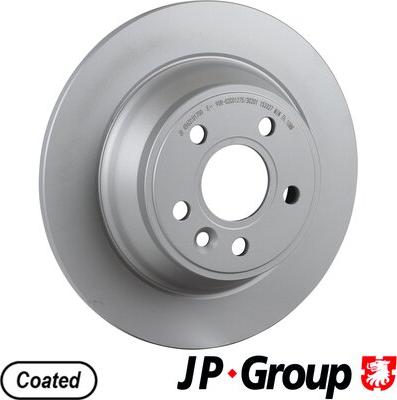 JP Group 4963101700 - Stabdžių diskas autoreka.lt