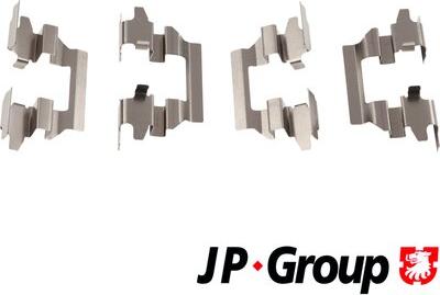 JP Group 4064004110 - Priedų komplektas, diskinių stabdžių trinkelės autoreka.lt