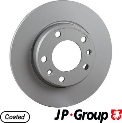JP Group 4163202600 - Stabdžių diskas autoreka.lt