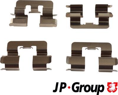 JP Group 4864004010 - Priedų komplektas, diskinių stabdžių trinkelės autoreka.lt