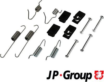 JP Group 4863950110 - Priedų komplektas, stovėjimo stabdžių trinkelės autoreka.lt