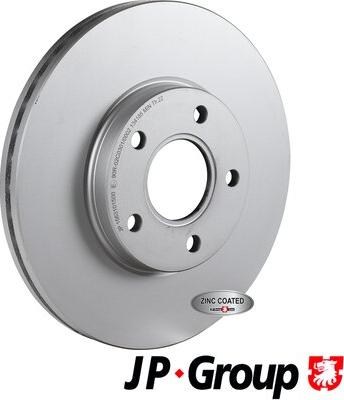 JP Group 1563101500 - Stabdžių diskas autoreka.lt