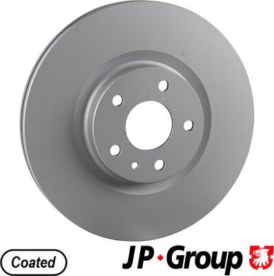 JP Group 1563107000 - Stabdžių diskas autoreka.lt