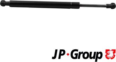 JP Group 1581201600 - Dujinė spyruoklė, bagažinė autoreka.lt