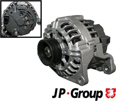 JP Group 1190100900 - Kintamosios srovės generatorius autoreka.lt