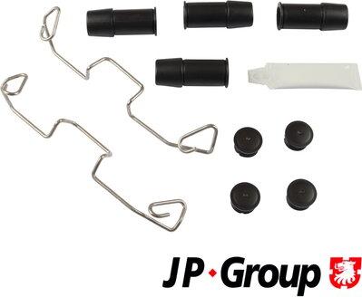 JP Group 1164006710 - Priedų komplektas, diskinių stabdžių trinkelės autoreka.lt