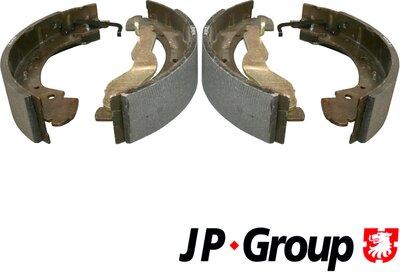 JP Group 1163900910 - Stabdžių trinkelių komplektas autoreka.lt