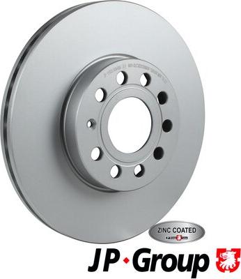 JP Group 1163109400 - Stabdžių diskas autoreka.lt