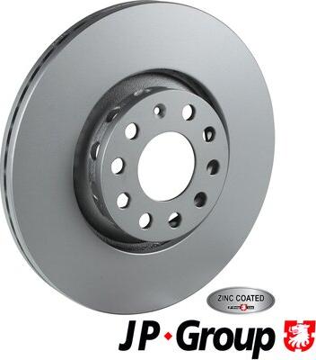 JP Group 1163110500 - Stabdžių diskas autoreka.lt