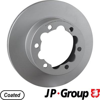 JP Group 1163209100 - Stabdžių diskas autoreka.lt