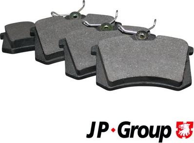 JP Group 1163705310 - Stabdžių trinkelių rinkinys, diskinis stabdys autoreka.lt