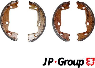 JP Group 1263900510 - Stabdžių trinkelių komplektas, stovėjimo stabdis autoreka.lt