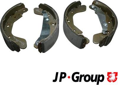 JP Group 1263900710 - Stabdžių trinkelių komplektas autoreka.lt