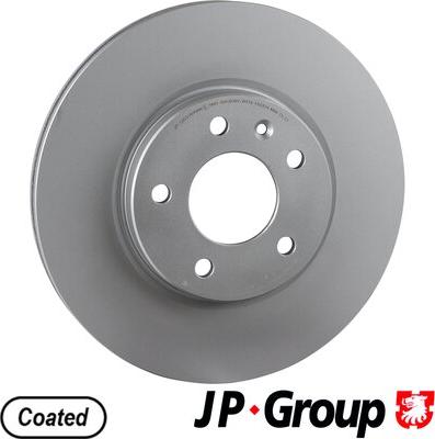 JP Group 1263107000 - Stabdžių diskas autoreka.lt