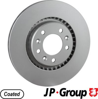 JP Group 1263204800 - Stabdžių diskas autoreka.lt