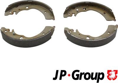 JP Group 3463900410 - Stabdžių trinkelių komplektas autoreka.lt