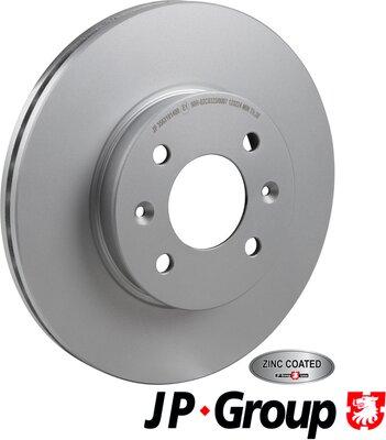 JP Group 3563101400 - Stabdžių diskas autoreka.lt