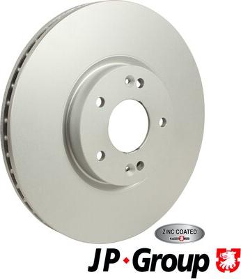 JP Group 3563101500 - Stabdžių diskas autoreka.lt