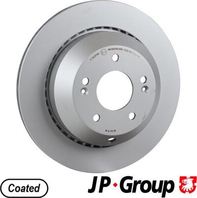 JP Group 3663201400 - Stabdžių diskas autoreka.lt