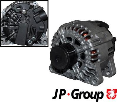 JP Group 3190100400 - Kintamosios srovės generatorius autoreka.lt