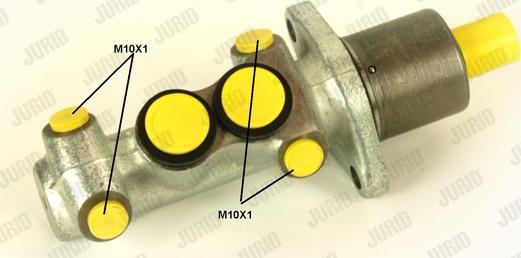 Jurid 131664J - Pagrindinis cilindras, stabdžiai autoreka.lt