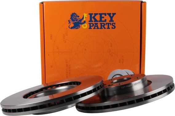 Key Parts KBD4567 - Stabdžių diskas autoreka.lt