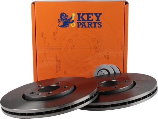 Key Parts KBD4105 - Stabdžių diskas autoreka.lt