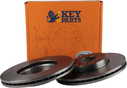 Key Parts KBD4315 - Stabdžių diskas autoreka.lt
