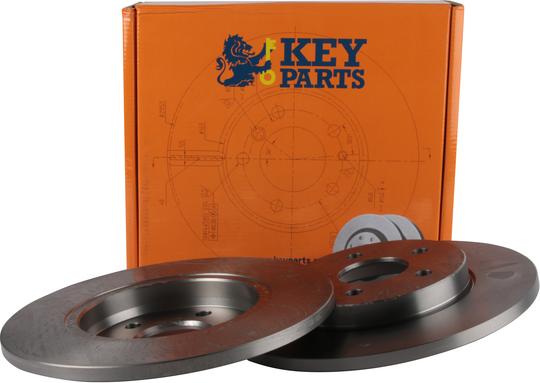Key Parts KBD4239 - Stabdžių diskas autoreka.lt