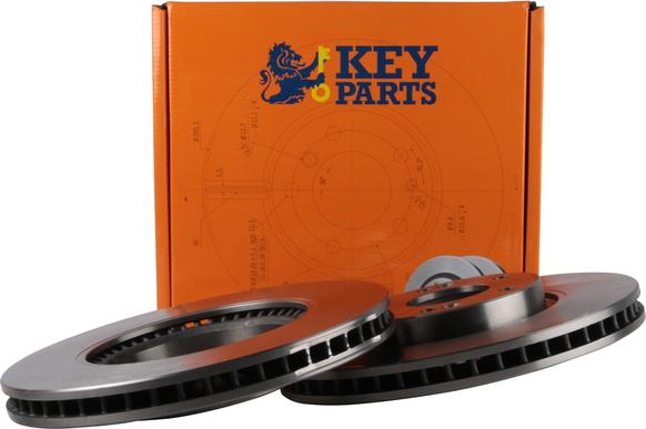 Key Parts KBD4702 - Stabdžių diskas autoreka.lt