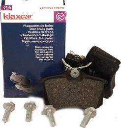 Klaxcar France 24863z - Stabdžių trinkelių rinkinys, diskinis stabdys autoreka.lt