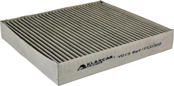 Klaxcar France FC030z - Filtras, salono oras autoreka.lt